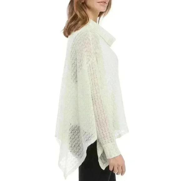 Women's Soft Cowl Neck Cape - Picture 3 of 3